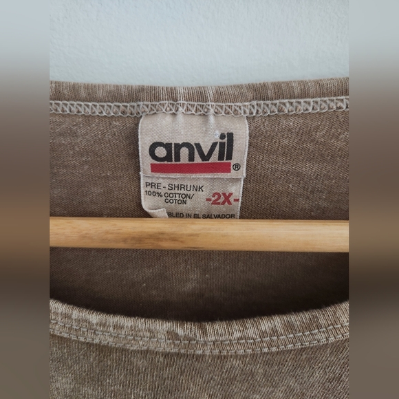 Vintage Stone Aged Rockwear Ancil Graphic Tee Size 2XL Pre-Shrunk - Picture 4 of 7